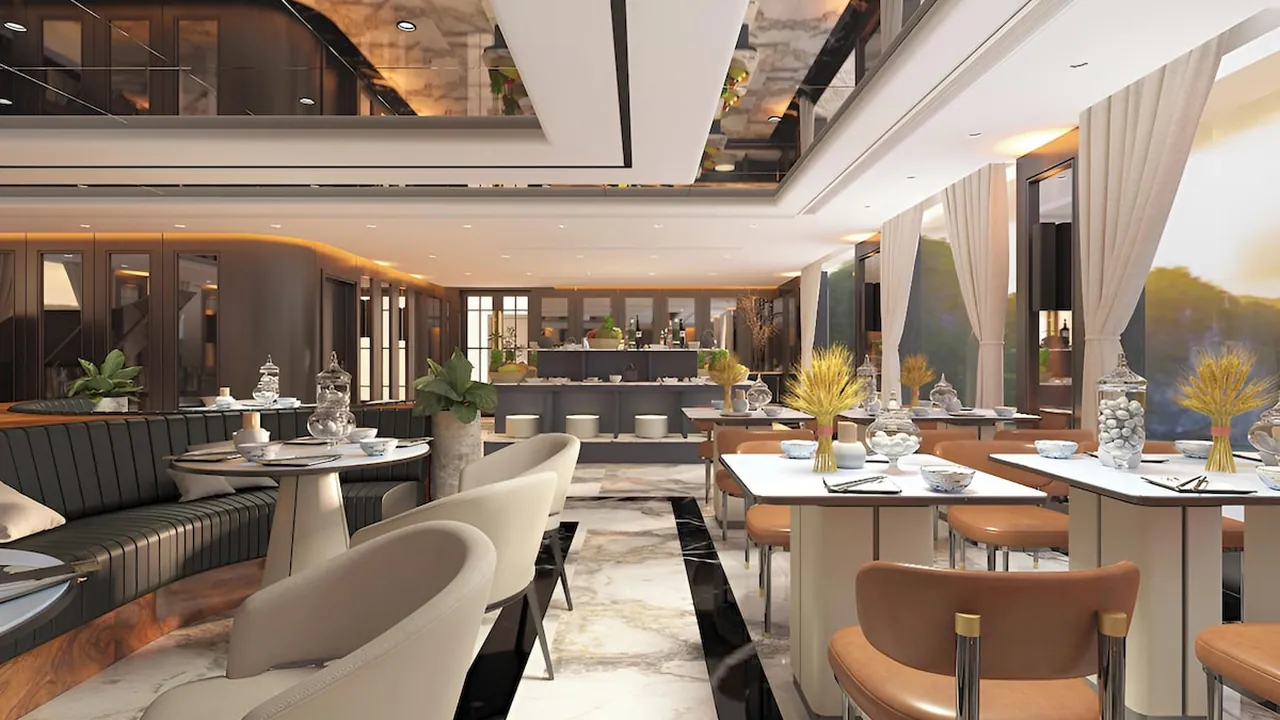 Celina cruise It is a new luxury cruise ship in Vietnam that offers tourist voyages through Ha Long Bay and Lan Ha Bay, and is classified among high-end cruises with an exceptional level of luxury.